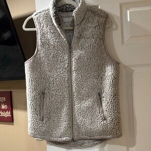 Thread & Supply Cream Sherpa Vest